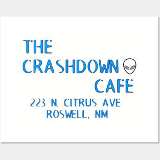 The crashdown cafe Roswell Posters and Art